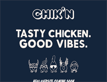 Tablet Screenshot of chikn.com